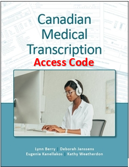 Standalone Access Code Canadian Medical Transcription 