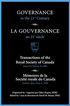 Governance in the 21st Century / Gouvernance Au 21e SiÃ¨cle