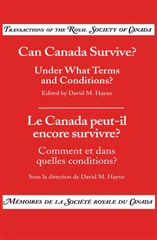 Can Canada Survive?: Under What Terms and Conditions?