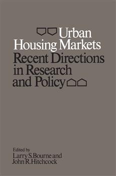 Urban Housing Markets: Recent Directions in Research and Policy