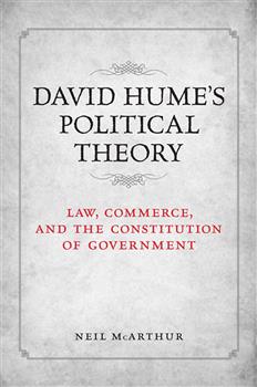 David Hume's Political Theory: Law, Commerce and the Constitution of Government