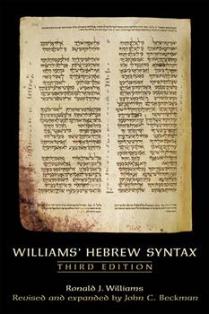 Williams' Hebrew Syntax (3rd Edition)