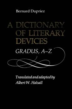 A Dictionary of Literary Devices: Gradus, A-Z