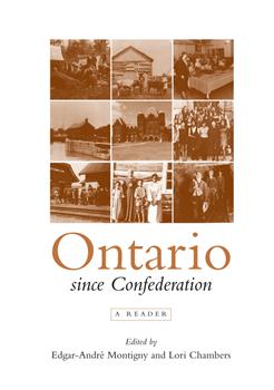 Ontario Since Confederation: A Reader