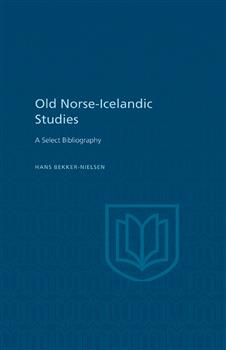 Old Norse-Icelandic Studies: A Selected Bibliography