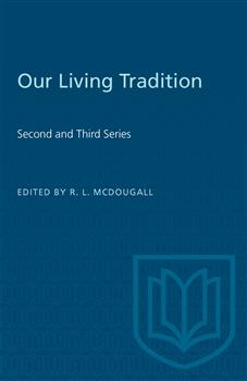 Our Living Tradition: Second and Third Series