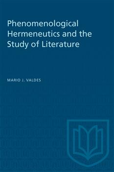 Phenomenological Hermeneutics and the Study of Literature