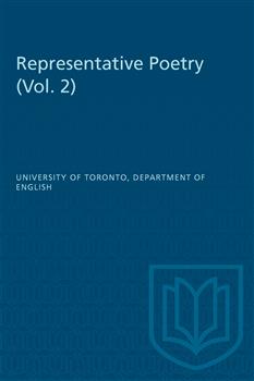 Representative Poetry: Volume 2