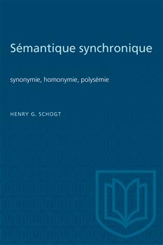 SÃ©mantique synchronique: synonymie, homonymie, polysÃ©mie