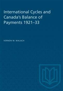 International Cycles and Canada's Balance of Payments 1921â€“33