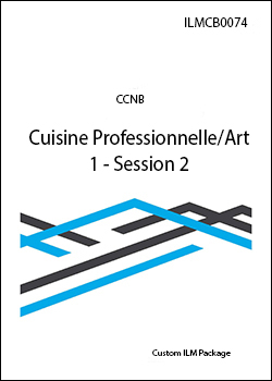 CCNB Cuisine Professionnelle/Art 1 - Session 2