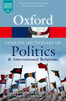 180-day rental: The Concise Oxford Dictionary of Politics and International Relations