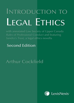 Introduction to Legal Ethics, 2nd Edition