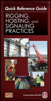 Rigging, Hoisting, and Signaling Principles Quick Reference Guide (Lifetime)