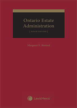 Ontario Estate Administration, 9th Edition