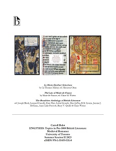 Balot Custom Text: ENG373H1S: Topics in Pre-1800 British Literature