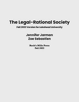 The Legal-Rational Society, Fall 2023 Edition for Lakehead