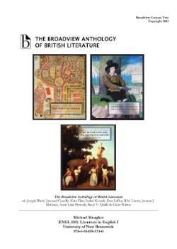 Meagher Custom Text: ENGL 1101: Literature in English I